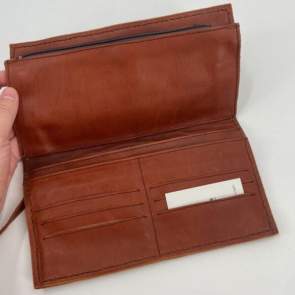 NWT Lazarus Sabrina Leather clutch wallet - Picture 4 of 9